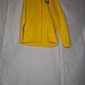 Men's Yellow Zip-Up Sweater